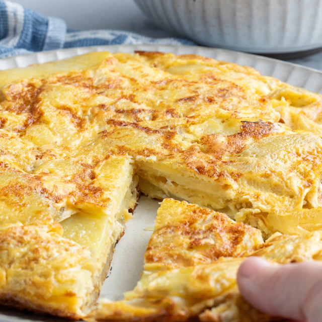 Recipe picture for Spanish omelette "tortilla español"